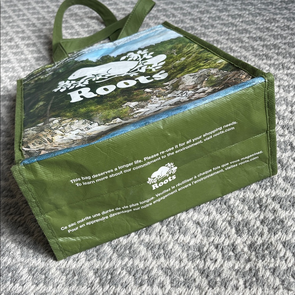 Roots Tote Bag Shopper Shopping Bag - Picture 6 of 8